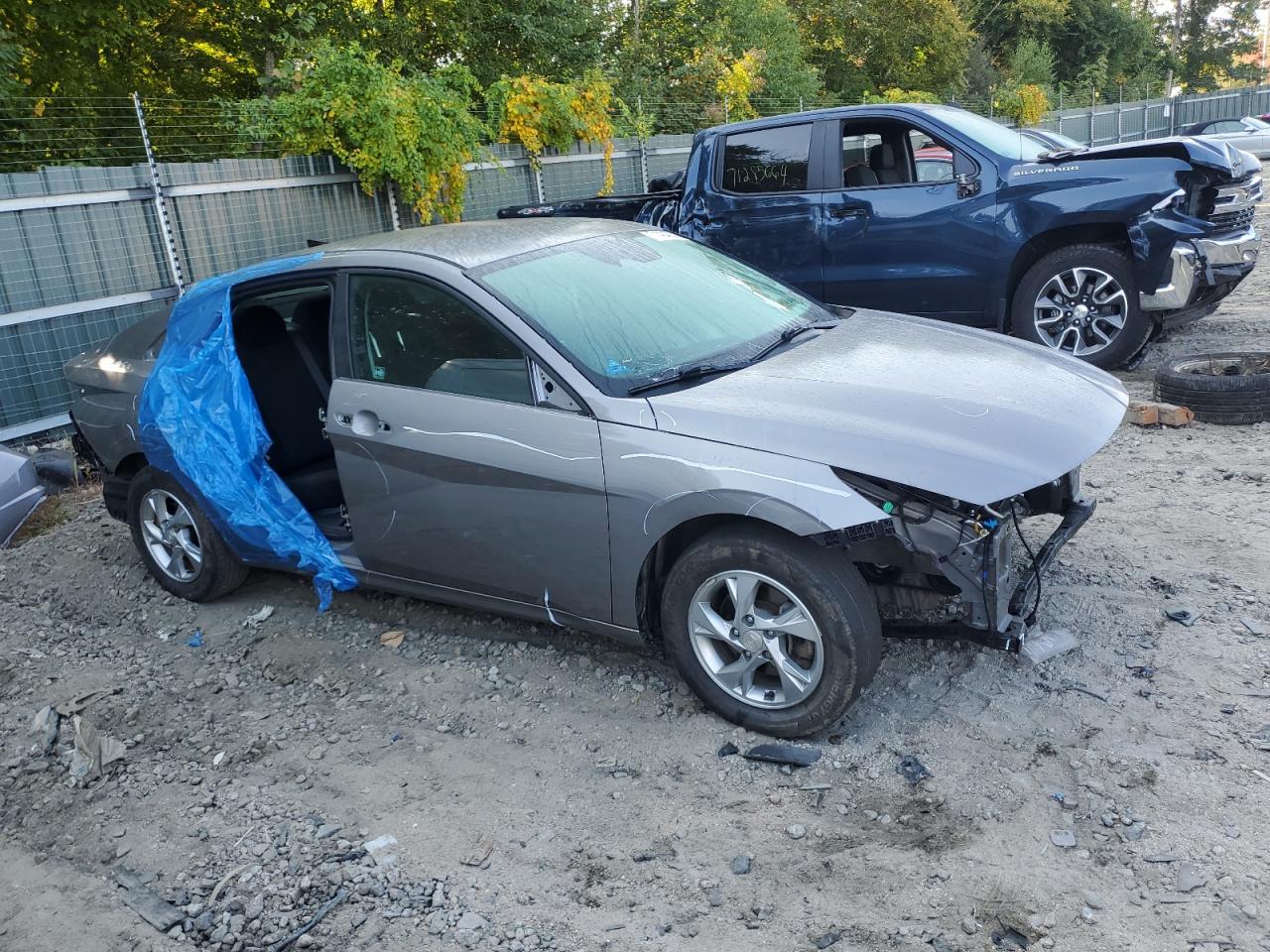 Lot #2876830534 2021 HYUNDAI ELANTRA SE