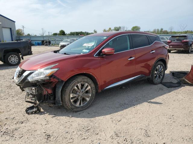 NISSAN MURANO S 2015 maroon  gas 5N1AZ2MH6FN239517 photo #1