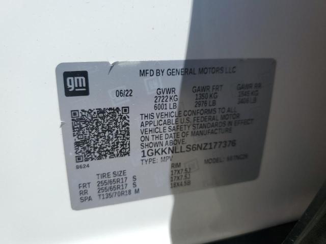 2022 GMC ACADIA AT4 - 1GKKNLLS6NZ177376