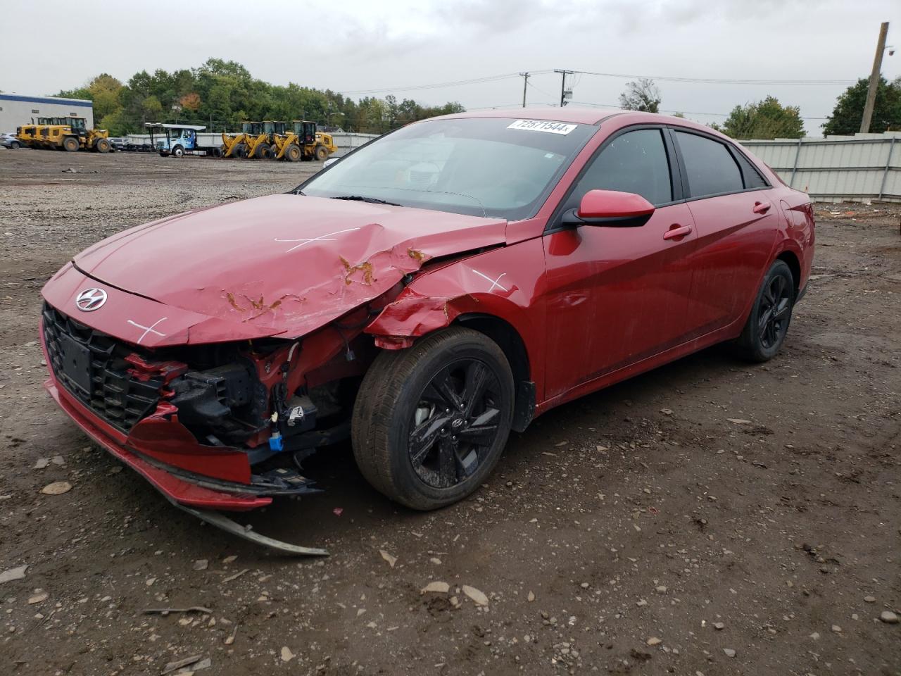 Lot #2862203466 2022 HYUNDAI ELANTRA SE