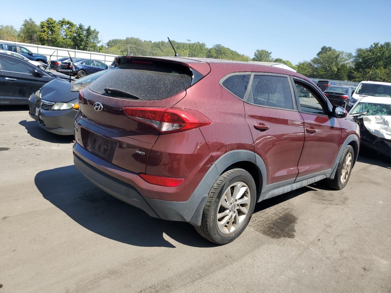 Lot #2938070009 2018 HYUNDAI TUCSON SE