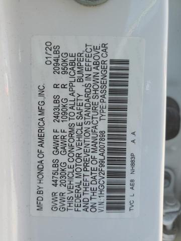 2020 HONDA ACCORD TOU - 1HGCV2F99LA007898