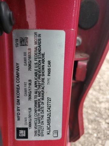 2020 CHEVROLET SPARK LS - KL8CA6SA2LC427727