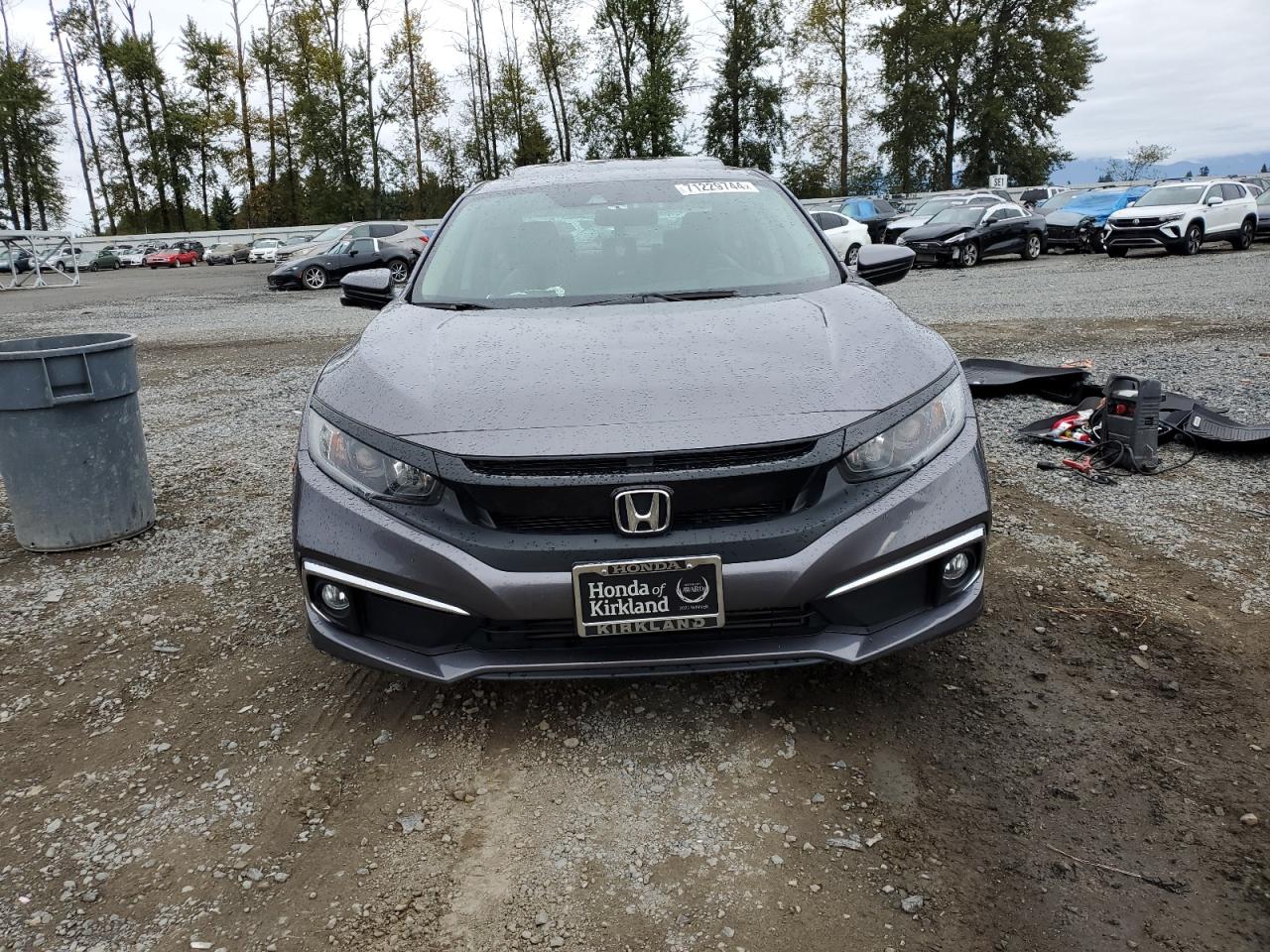 Lot #3045593662 2020 HONDA CIVIC EX