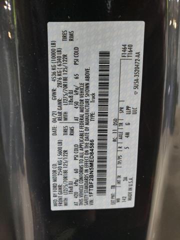 2021 FORD F250 SUPER - 1FTBF2BN5MED84586