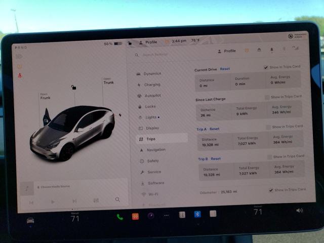 2022 TESLA MODEL Y - 7SAYGDEF4NF346065