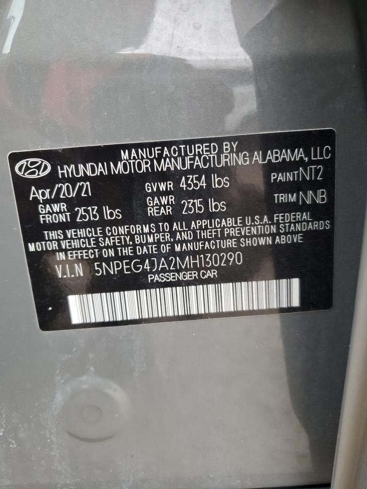 Lot #2895441422 2021 HYUNDAI SONATA SE