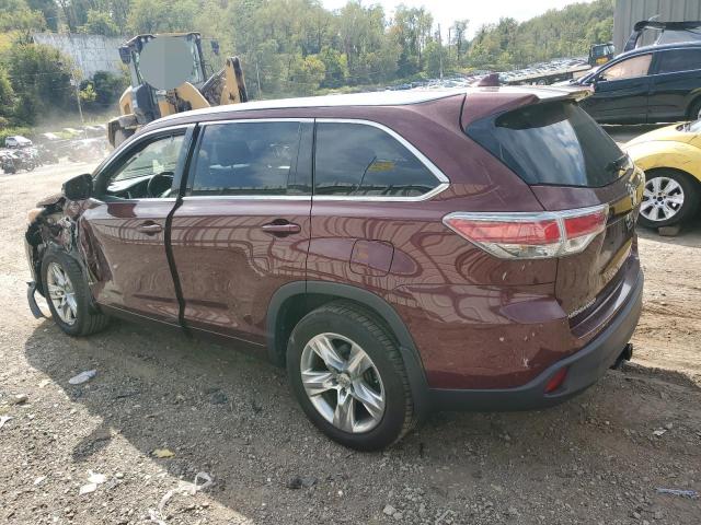 VIN 5TDDKRFH8ES048931 2014 Toyota Highlander, Limited no.2