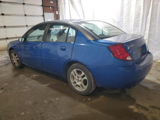 SATURN ION LEVEL 2003 blue sedan 4d gas 1G8AL52F03Z123690 photo #3