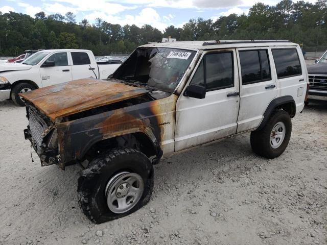 JEEP CHEROKEE 1992 white  gas 1J4FJ28S1NL154354 photo #1