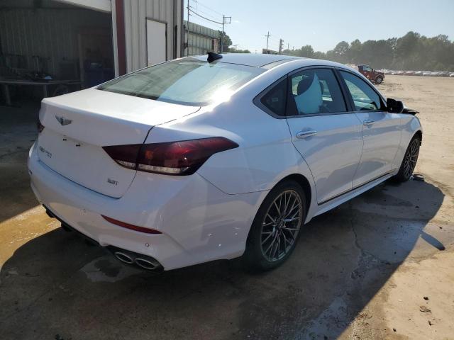 GENESIS G80 BASE 2019 white  gas KMTFN4JB5KU320172 photo #4