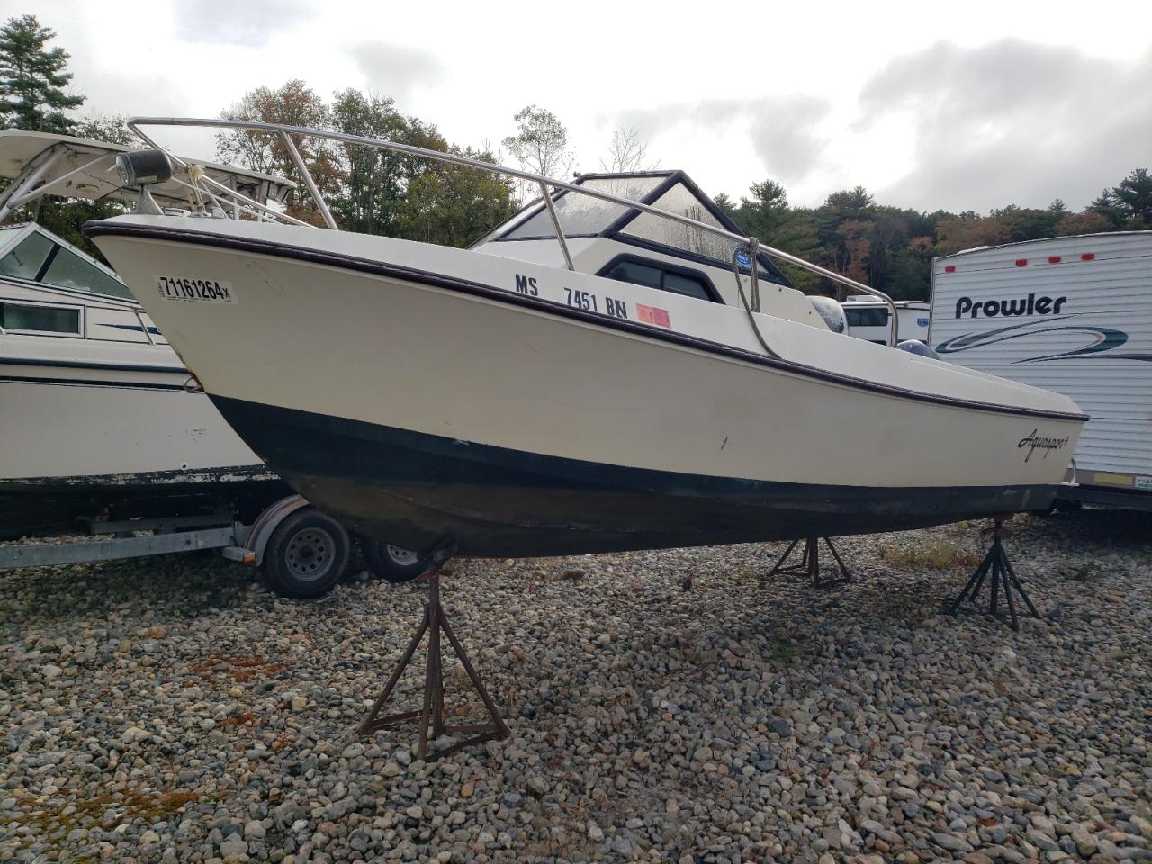 Lot #2890562843 1982 AQUA BOAT