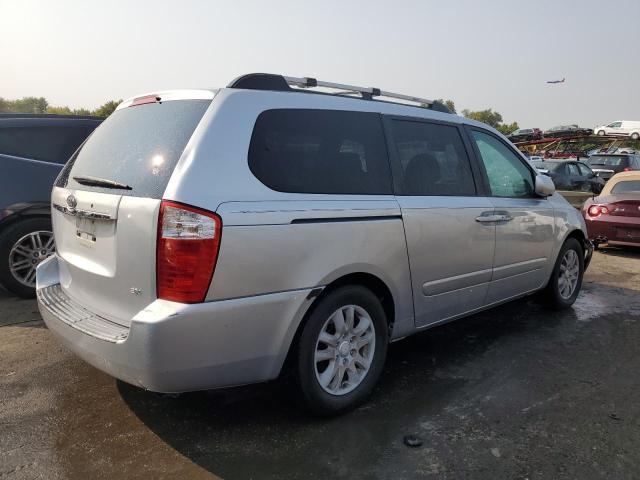 KIA SEDONA EX 2008 silver  gas KNDMB233186194012 photo #4