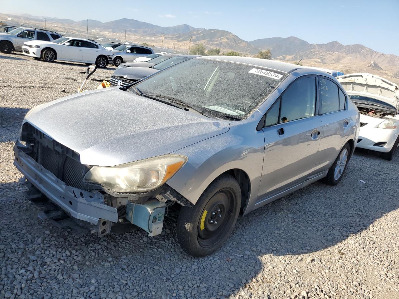 Lot #2854982744 2012 SUBARU IMPREZA PR