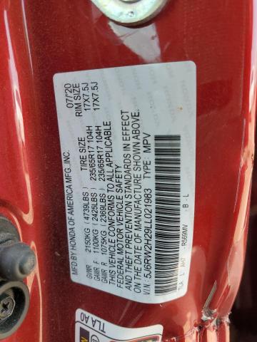 2020 HONDA CR-V LX - 5J6RW2H29LL021983