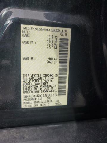2016 NISSAN ALTIMA 2.5 - 1N4AL3AP6GC198123