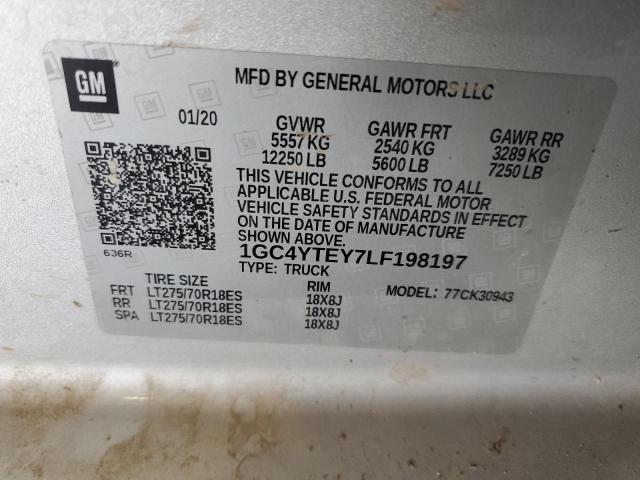 2020 CHEVROLET 3500 HD - 1GC4YTEY7LF198197