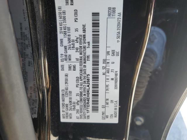 2019 FORD RANGER XL - 1FTER4EH0KLA26875