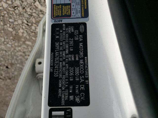 2018 KIA FORTE LX - 3KPFL4A78JE241253