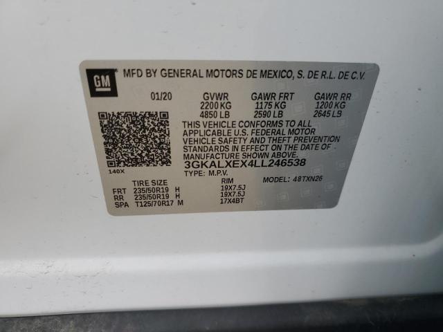 2020 GMC TERRAIN DE - 3GKALXEX4LL246538