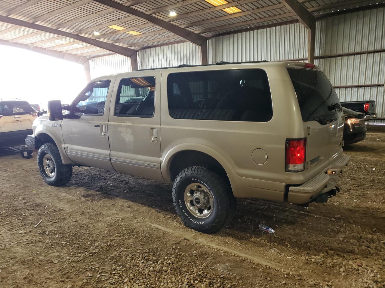 FORD EXCURSION 2004 tan  diesel 1FMSU43P74EC28076 photo #3