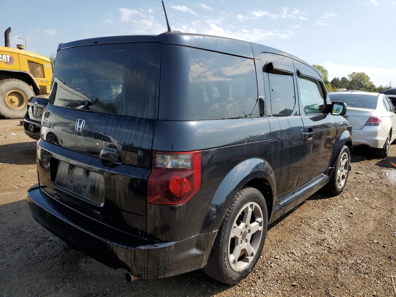 HONDA ELEMENT SC 2007 black  gas 5J6YH18947L000753 photo #4