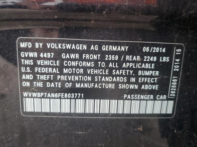 2015 VOLKSWAGEN CC SPORT - WVWBP7AN6FE803771