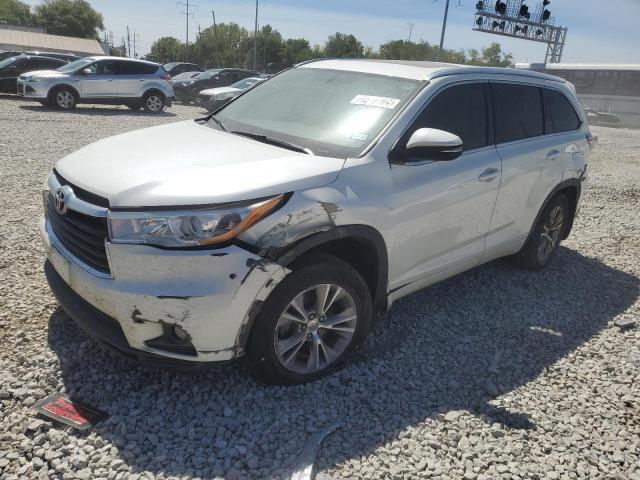 VIN 5TDKKRFH4ES016534 2014 Toyota Highlander, Xle no.1