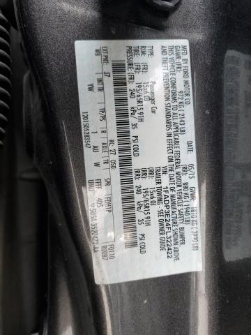 2015 FORD FOCUS - 1FADP3E24FL322422
