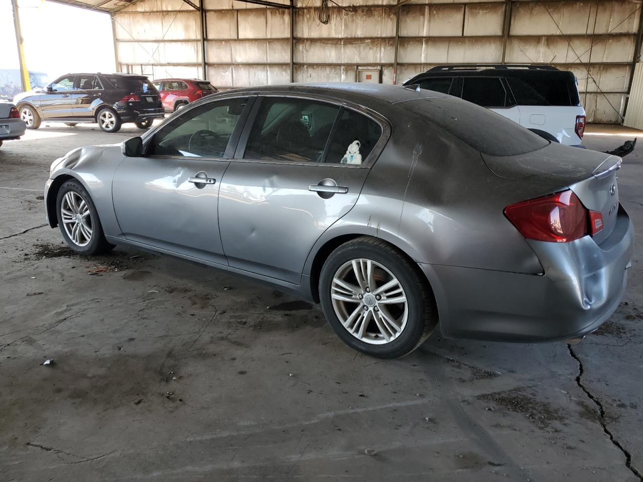 INFINITI G25 BASE 2012 gray  gas JN1DV6AP4CM810698 photo #3