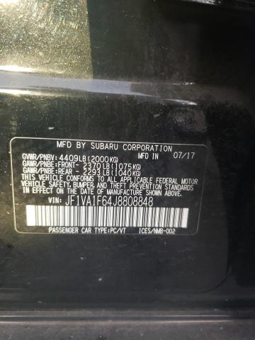 VIN JF1VA1F64J8808848 2018 Subaru WRX, Limited no.12