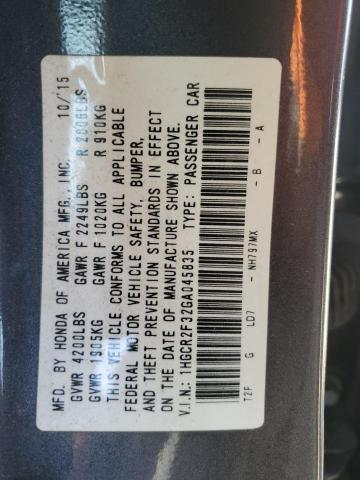 2016 HONDA ACCORD LX - 1HGCR2F32GA045835