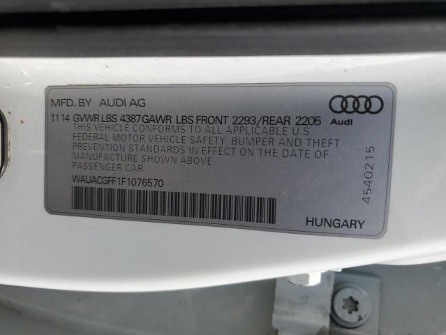 2015 AUDI A3 PREMIUM - WAUACGFF1F1076570