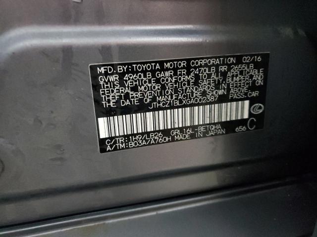 2016 LEXUS GS 350 - JTHCZ1BLXGA002387