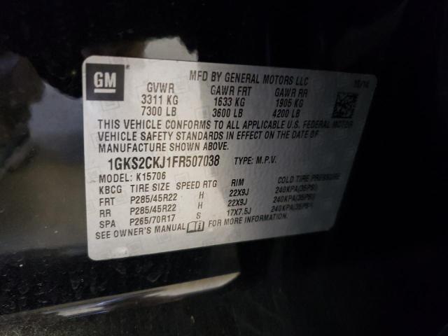2015 GMC YUKON - 1GKS2CKJ1FR507038