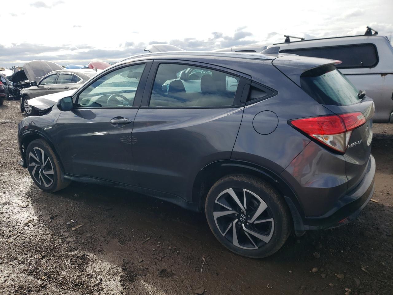 HONDA HR-V SPORT 2019 gray  gas 3CZRU6H14KG731583 photo #3