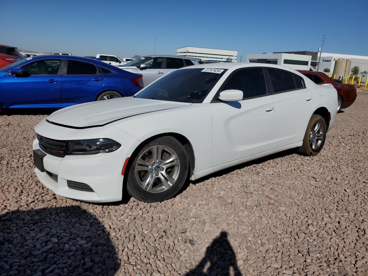 Lot #3028659287 2019 DODGE CHARGER SX