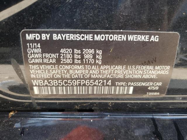 VIN WBA3B5C59FP654214 2015 BMW 3 Series, 328 Xi Sulev no.12