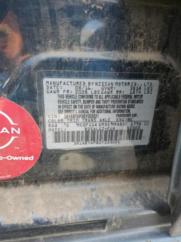2016 NISSAN SENTRA S - 3N1AB7AP8GY333021