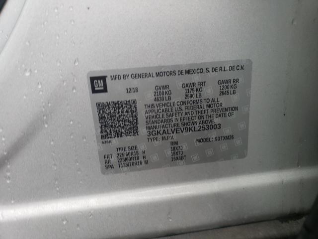 2019 GMC TERRAIN SL - 3GKALVEV9KL253003