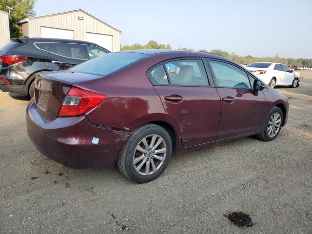 HONDA CIVIC LX 2012 red sedan 4d gas 2HGFB2F51CH006832 photo #4