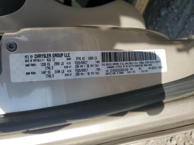 VIN 2C4RDGDG5DR561608 2013 Dodge Grand Caravan, Crew no.13