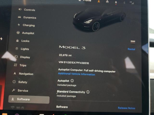 2023 TESLA MODEL 3 - 5YJ3E1EA7PF438516