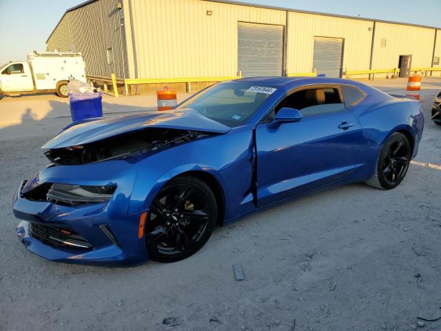 CHEVROLET CAMARO LT 2016 blue coupe gas 1G1FB1RS6G0125991 photo #1