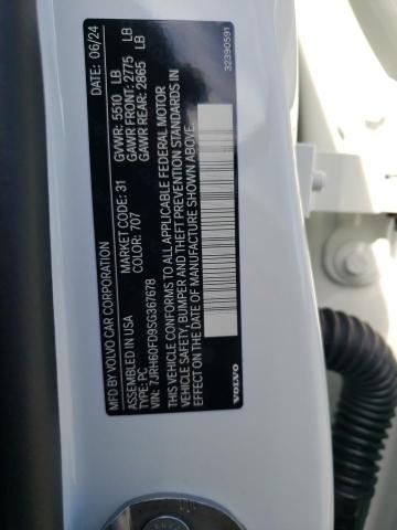 2025 VOLVO S60 ULTRA 7JRH60FD9SG367678
