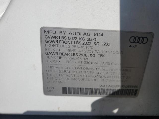 VIN WA1WGAFP6FA055565 2015 Audi Q5, Prestige no.13