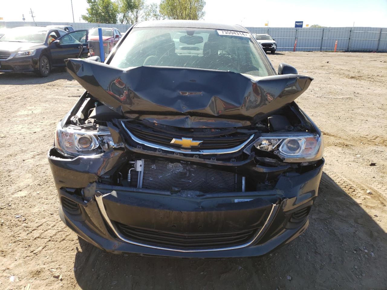 Lot #2891131220 2017 CHEVROLET SONIC LS