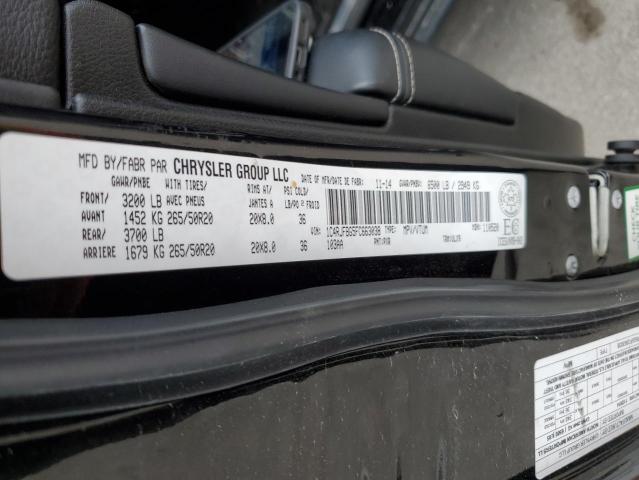 2015 JEEP GRAND CHER - 1C4RJFBG5FC663038