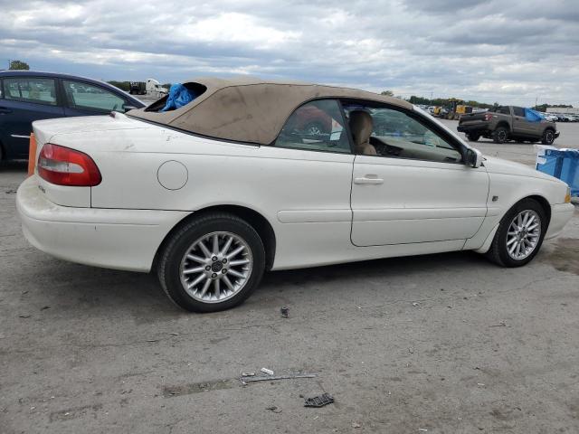 VOLVO C70 TURBO 2000 white converti gas YV1NC56D6YJ012951 photo #4