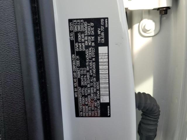 VIN YV4ED3UR8M2572347 2021 Volvo XC40, Recharge no.13